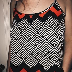 Patterned tank top